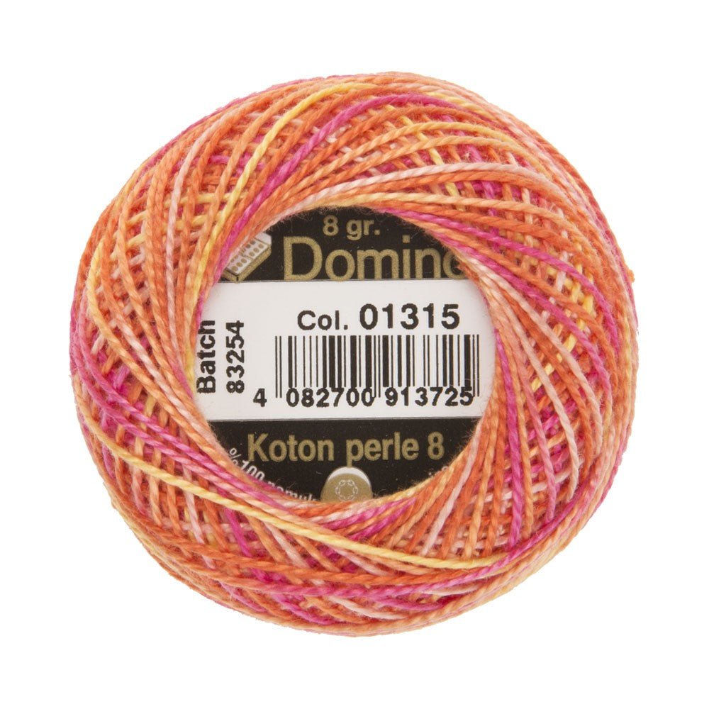 Domino Koton Perle 8gr Ebruli No:8 Nakış İpliği - 01315